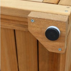 Portable Wooden Garden Storage Cabinet - Complete Storage Solutions