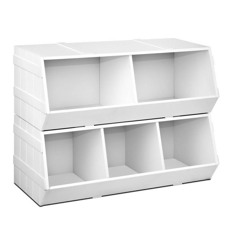 Kids Toy Storage Box White Complete Storage Solutions