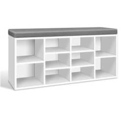 Shoe Bench with Storage Cubes - Complete Storage Solutions