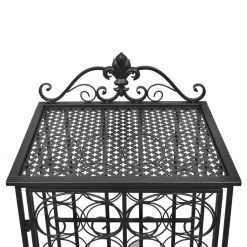 28 Bottle Metal Floor-Standing Wine Rack - Complete Storage Solutions