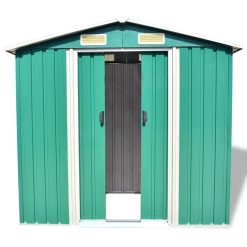 Metal Garden Storage Shed 204x132x186cm - Complete Storage Solutions