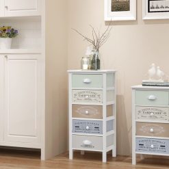 5 Drawer Wooden Storage Cabinet - Complete Storage Solutions