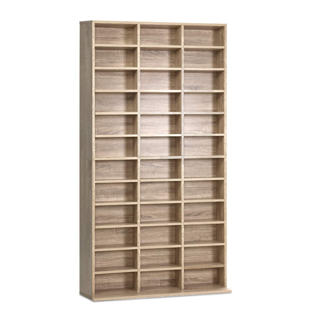 1116 CD Storage Shelf Rack Unit Oak Complete Storage Solutions
