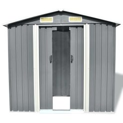 Metal Garden Storage Shed 204x132x186cm - Complete Storage Solutions