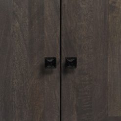 Solid Mango Wood Sideboard 60x30x76cm - Complete Storage Solutions