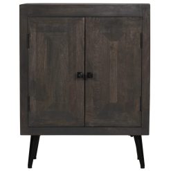 Solid Mango Wood Sideboard 60x30x76cm - Complete Storage Solutions
