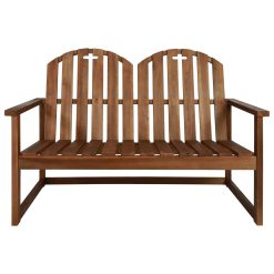 Solid Acacia Wood 110cm Garden Bench - Complete Storage Solutions