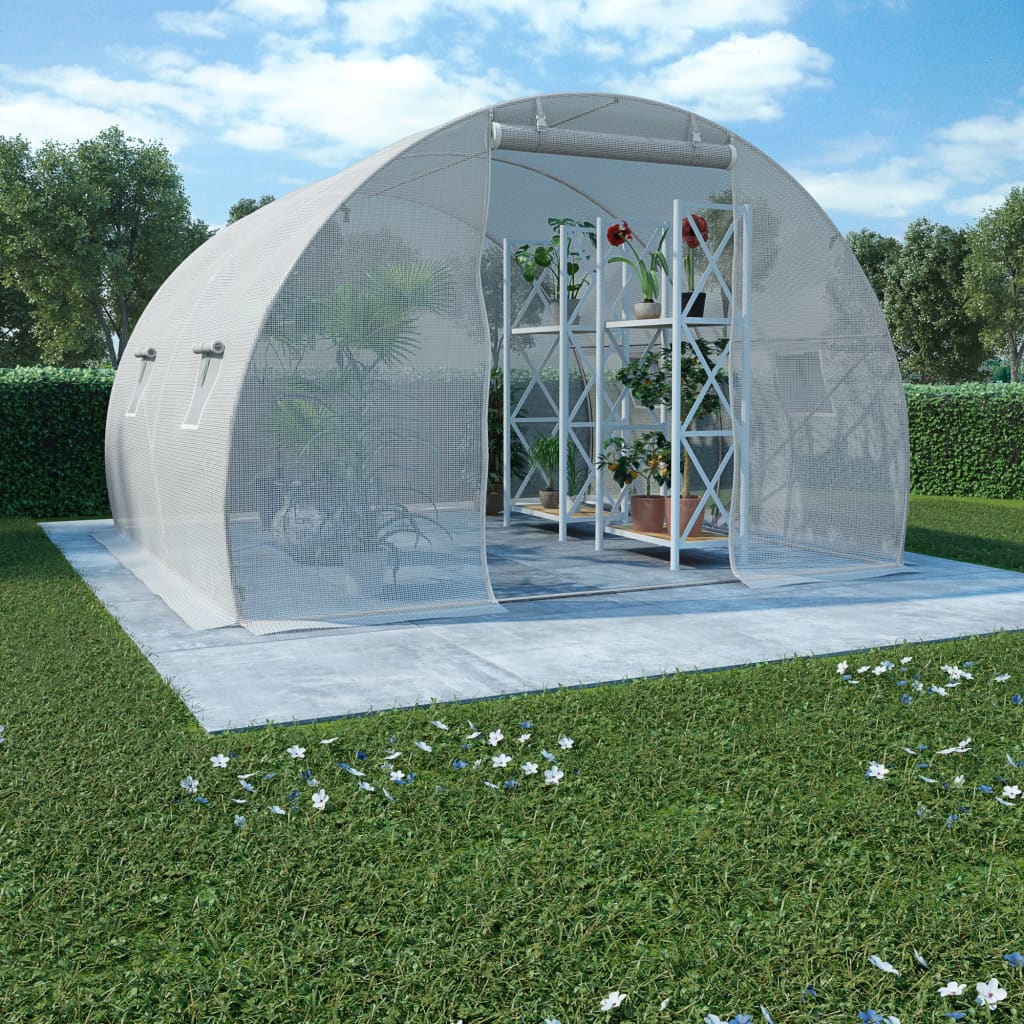 Steel Frame Greenhouse 300x300x200cm Complete Storage Solutions