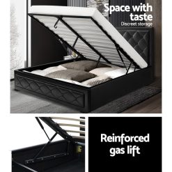 Gas Lift Storage Bed Frame - Queen - Complete Storage Solutions