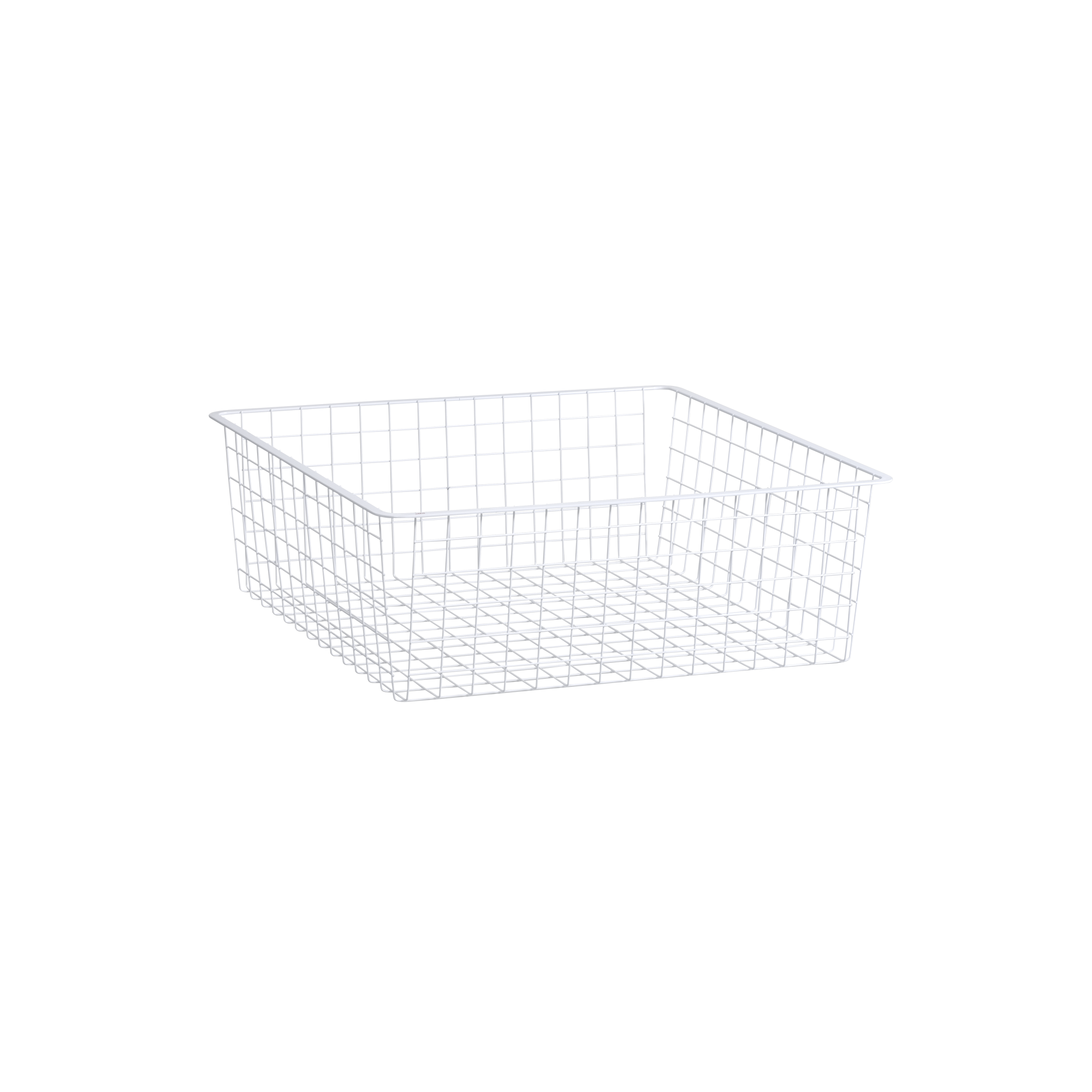 Elfa Wire Basket 2Runner 527 x 527 x 185mm Complete Storage Solutions