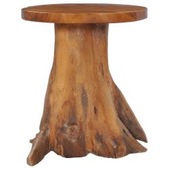 Solid Teak Wood Coffee Table 40x40cm - Complete Storage Solutions