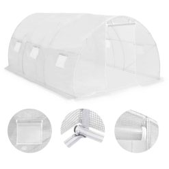 Greenhouse with Steel Foundation 450x300x200cm - Complete Storage Solutions