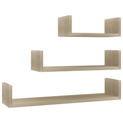 3 Piece Wall Display Shelf Set - Complete Storage Solutions