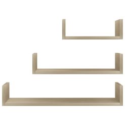 3 Piece Wall Display Shelf Set - Complete Storage Solutions