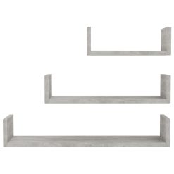 3 Piece Wall Display Shelf Set - Complete Storage Solutions