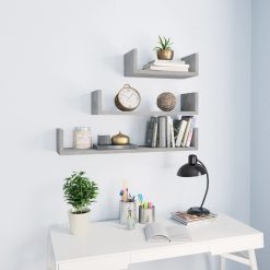 3 Piece Wall Display Shelf Set - Complete Storage Solutions