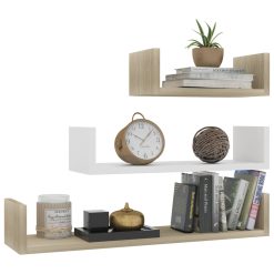3 Piece Wall Display Shelf Set - Complete Storage Solutions