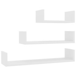 3 Piece Wall Display Shelf Set - Complete Storage Solutions