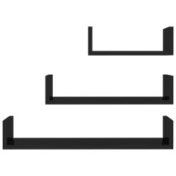 3 Piece Wall Display Shelf Set - Complete Storage Solutions