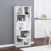Book Cabinet 80x36x75cm - High Gloss Black - Complete Storage Solutions