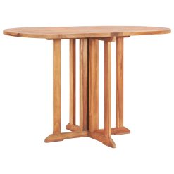 Solid Teak Wood Folding Butterfly Garden Table 120x70x75cm