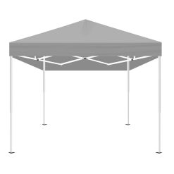Alternative view of 3x3m Gazebo with Mesh Walls
