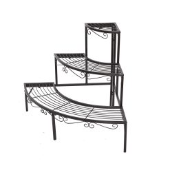 Alternative view of 3-Tier Corner Shelf Plant Stand