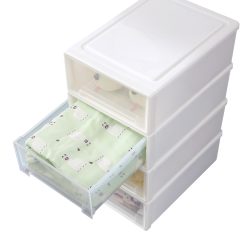 3 Piece Large Stackable Storage Drawers Set - Complete Storage Solutions