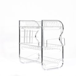 3-Tier Stainless Steel Dish Rack - Complete Storage Solutions