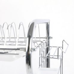 3-Tier Stainless Steel Dish Rack - Complete Storage Solutions
