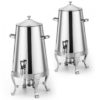 2x 13L Stainless Steel Beverage Dispenser - Complete Storage Solutions