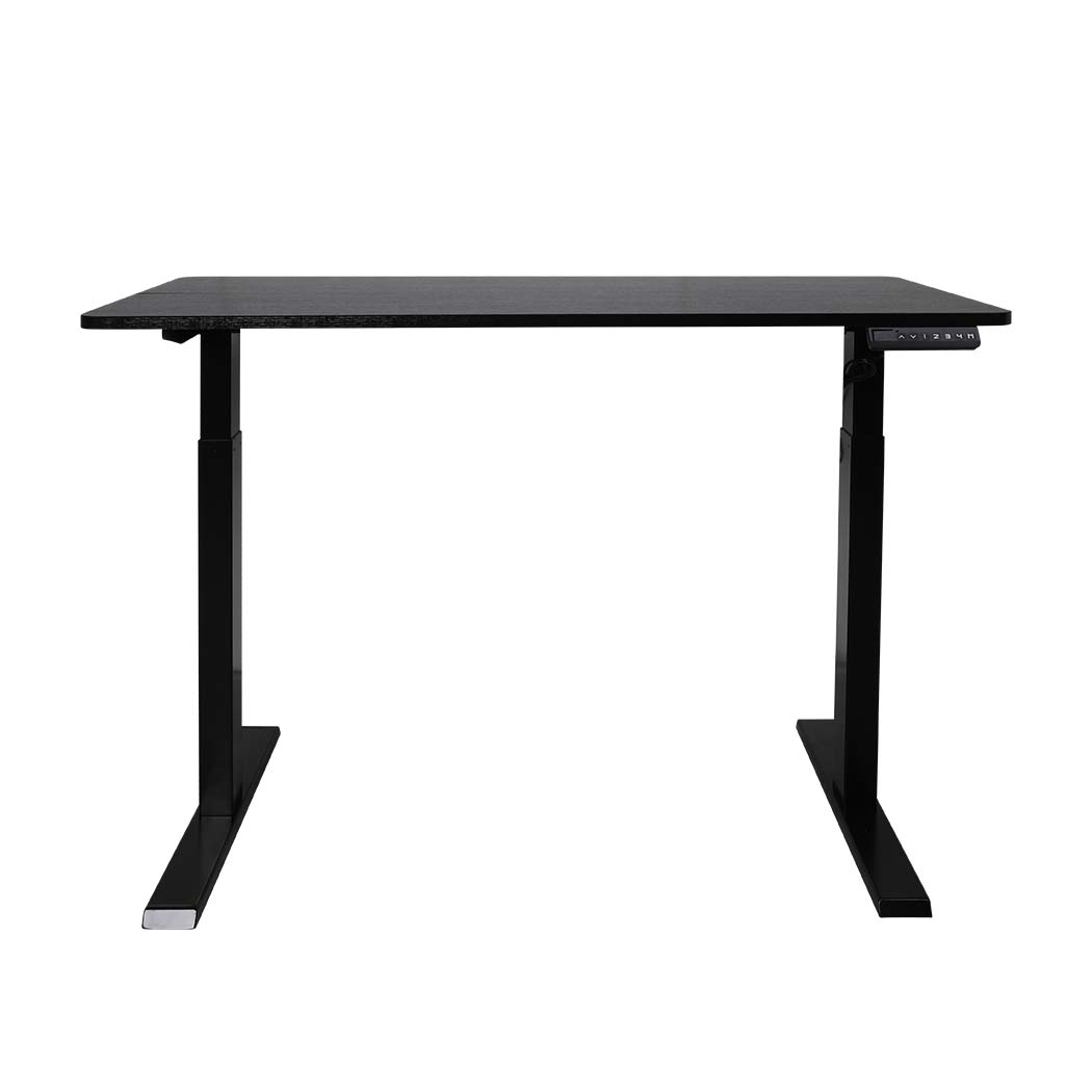 Motorised Height Adjustable Desk Black Complete Storage Solutions
