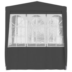 2.5x2.5m Professional Party Tent with Side Walls - Complete Storage Solutions