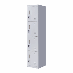 Alternative view of Standard Lock 4 Door Locker for Office Gym Grey