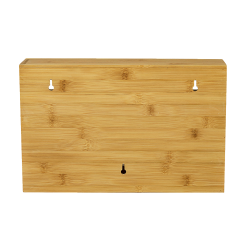 3 Grid Bamboo Food Wrap Dispenser - Complete Storage Solutions