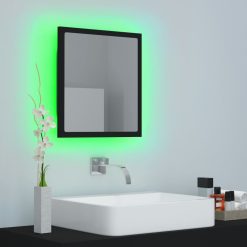 LED Bathroom Mirror 40x8.5x37cm - Complete Storage Solutions