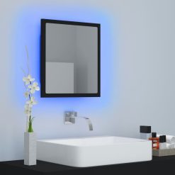 LED Bathroom Mirror 40x8.5x37cm - Complete Storage Solutions