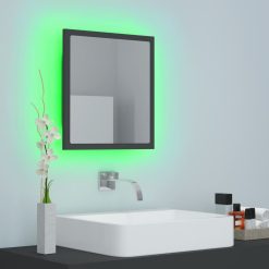 LED Bathroom Mirror 40x8.5x37cm - Complete Storage Solutions