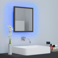 LED Bathroom Mirror 40x8.5x37cm - Complete Storage Solutions