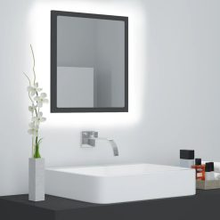 LED Bathroom Mirror 40x8.5x37cm - Complete Storage Solutions