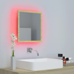 LED Bathroom Mirror 40x8.5x37cm - Complete Storage Solutions
