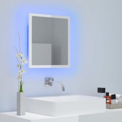LED Bathroom Mirror 40x8.5x37cm - Complete Storage Solutions