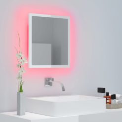 LED Bathroom Mirror 40x8.5x37cm - Complete Storage Solutions