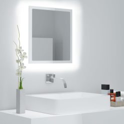 LED Bathroom Mirror 40x8.5x37cm - Complete Storage Solutions