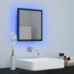 LED Bathroom Mirror 40x8.5x37cm - Complete Storage Solutions