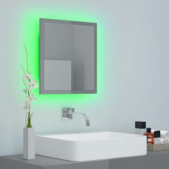 LED Bathroom Mirror 40x8.5x37cm - Complete Storage Solutions