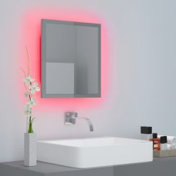 LED Bathroom Mirror 40x8.5x37cm - Complete Storage Solutions