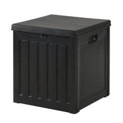 80L Outdoor Storage Box - Black