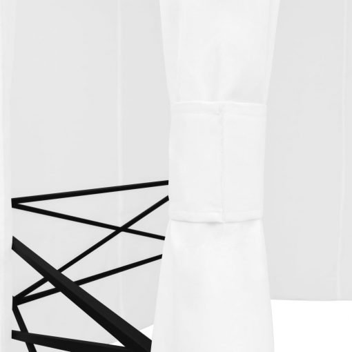 Garden Marquee with Curtains 360x312x265cm - White - Image 6