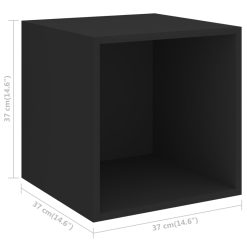 2 Piece Wall Cabinet Set 37x37x37cm - Complete Storage Solutions